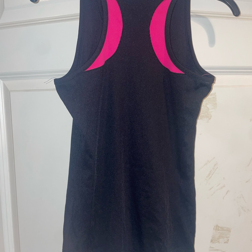 New Balance Black and Pink Performance Tank Top - Picture 5 of 5